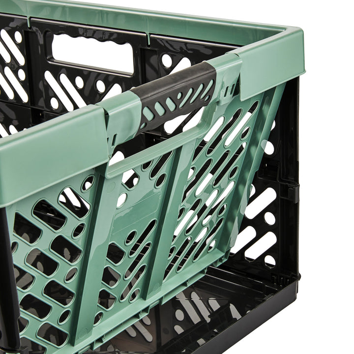 Multi-purpose plast fällbar korg grön Keeeper
