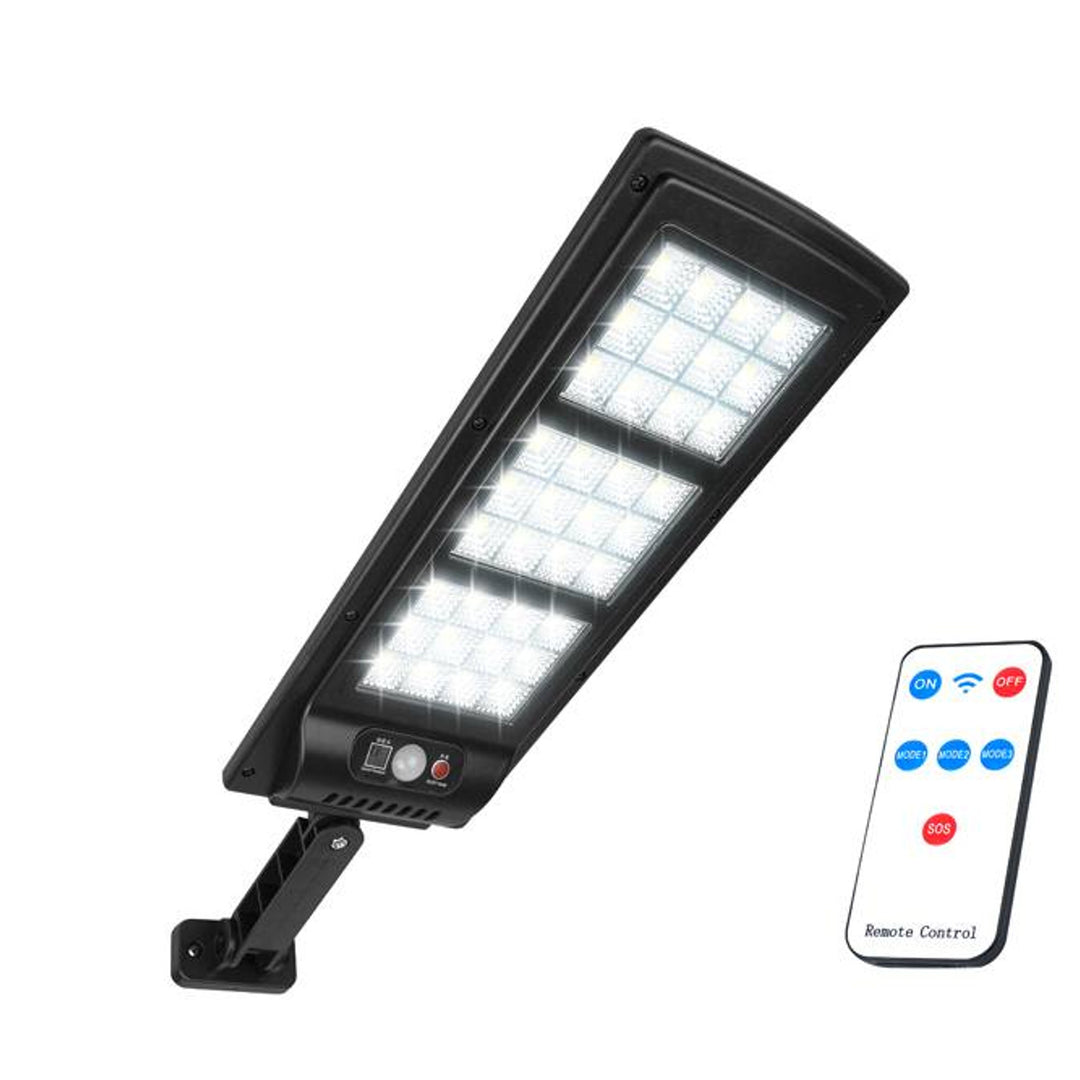 Solar vägglampa 36LED med skymningsrörelsesensor + fjärrkontroll LXJF144