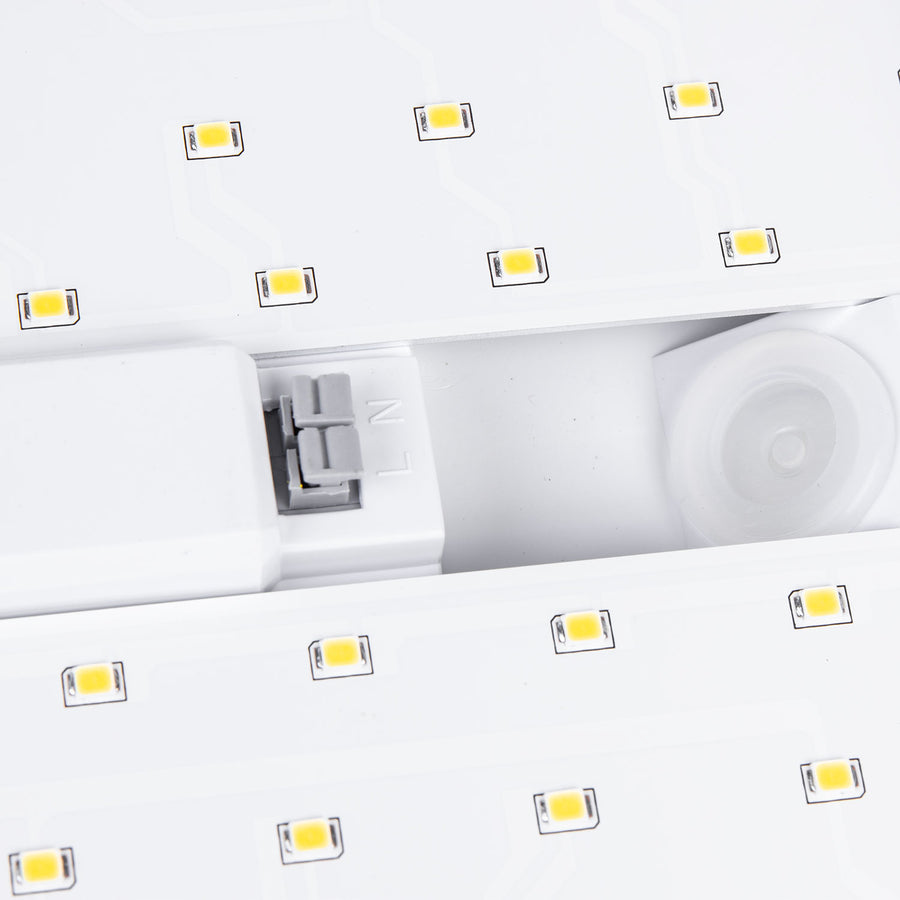 Maclean LED-lampa, husnummer, skymnings- och rörelsesensor, dimbar, 20W, IP65, neutral färg (4000K), 1600lm, MCE466 W