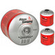 3x Alpen Camping gaspatron 500 g. Certifikat: Pi 0437, uppfyller EN417, propan-butan, område -10°c till + 40°c, 7/16" ventil IK008