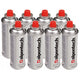 8x 380ml Alpentech gaspatron, certifikat: Pi 0875