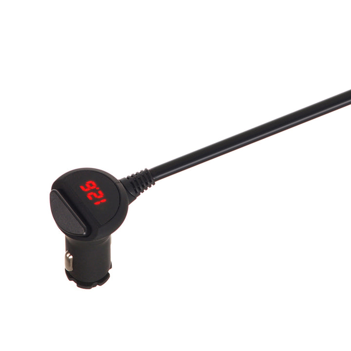 Maclean fördelare för biltändaruttag, voltmeter, 120W