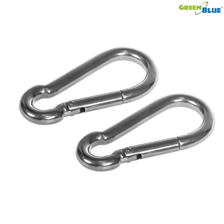 GreenBlue UV-trädgårdsskuggsegel, polyester, 5m kvadrat, kräm + monteringssats