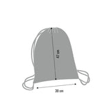 Bertoni ryggsäck, fullfärgstryck, vattentät, Meow-mönster, EE0035