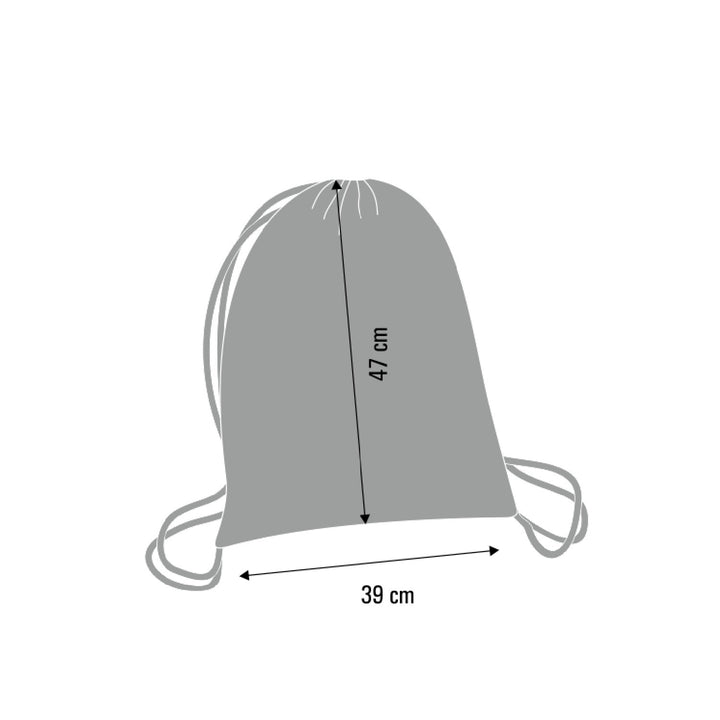 Bertoni ryggsäck, fullfärgstryck, vattentät, design Nero, EE0037