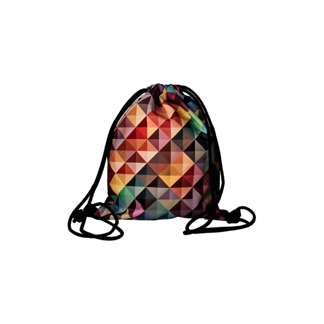 Bertoni ryggsäck, fullfärgstryck, vattentät, jazzmönster, EE0039