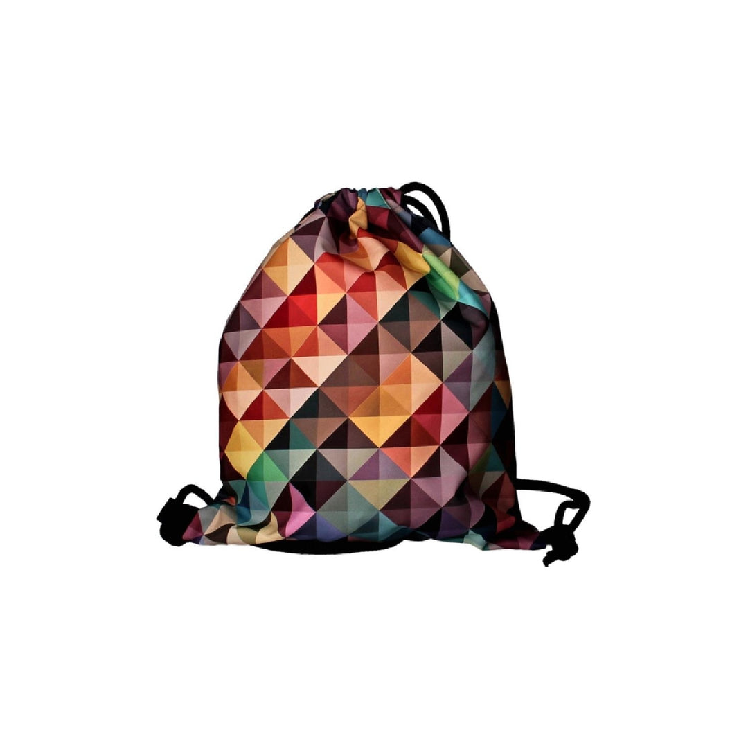 Bertoni ryggsäck, fullfärgstryck, vattentät, jazzmönster, EE0039