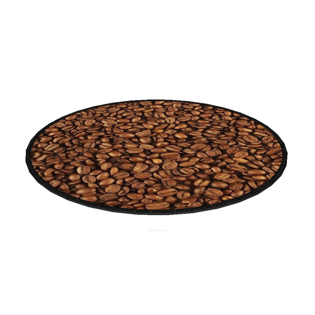 Bertoni stolsdyna, dekorativ, filt, 35 cm, Kaffe, EE0061