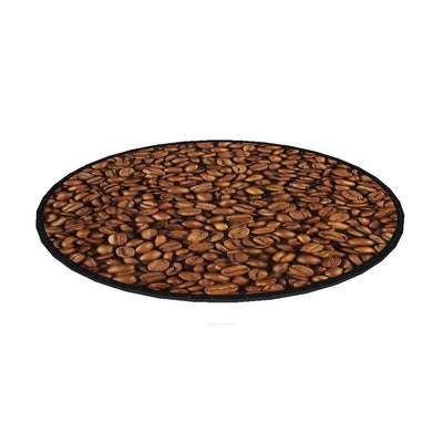 Bertoni stolsdyna, dekorativ, filt, 35 cm, Kaffe, EE0061