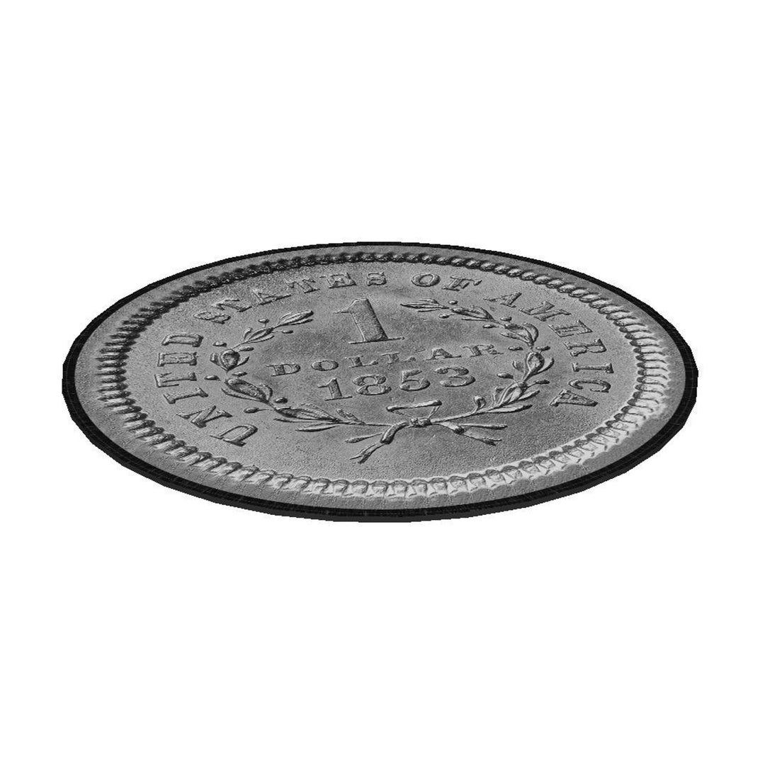 Bertoni stolsdyna, dekorativ, filt, 35 cm, mynt, EE0065