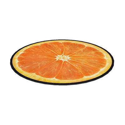 Bertoni stolsdyna, dekorativ, filt, 35 cm, orange, EE0066