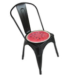 Bertoni stolsdyna, dekorativ, filt, 35 cm, vattenmelon, EE0069