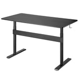 Skrivbord med bordsskiva 140x68cm Ergo Office, gasfjäder, höjdjusterbart, för stående och sittande arbete, max höjd 115cm, ER-453