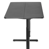 Skrivbord med bordsskiva 140x68cm Ergo Office, gasfjäder, höjdjusterbart, för stående och sittande arbete, max höjd 115cm, ER-453