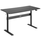 Skrivbord med bordsskiva 140x68cm Ergo Office, gasfjäder, höjdjusterbart, för stående och sittande arbete, max höjd 115cm, ER-453