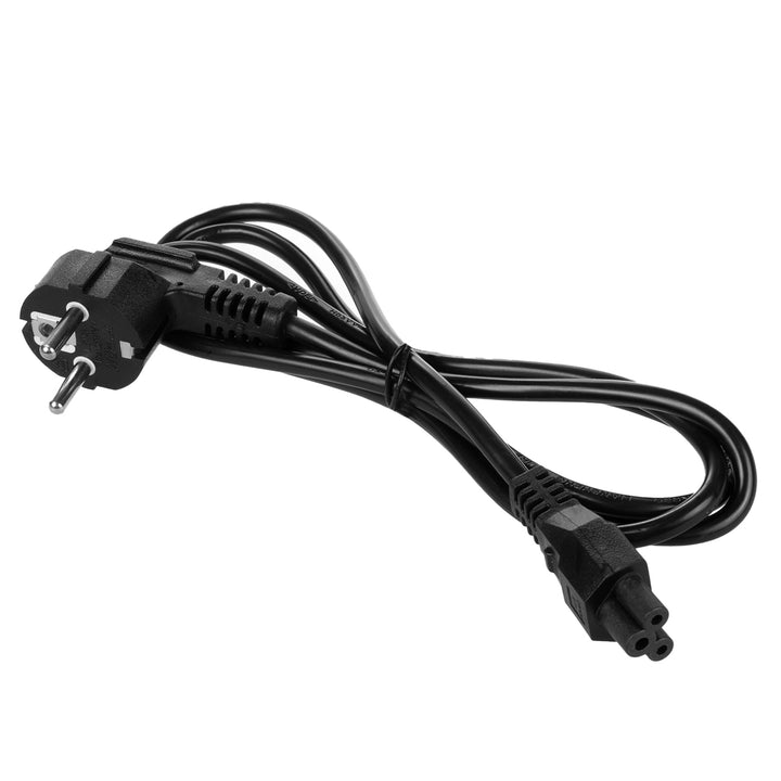 Maclean klöverblad strömkabel, 3 stift, EU-kontakt, 1,5m, MCTV-857