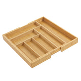 GreenBlue utdragbar bestickhållare i bambu, 325-500x430x45mm, GB379
