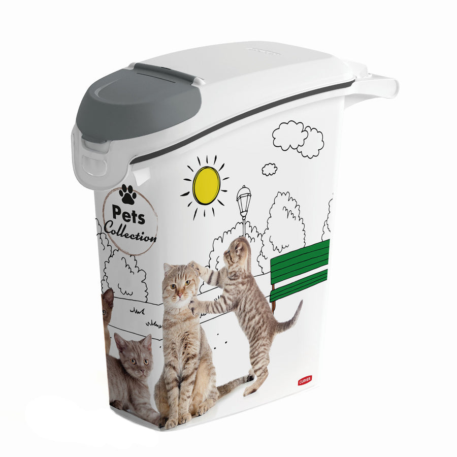 CURVER PetLife Förvaringsbehållare för kattsand 10 kg