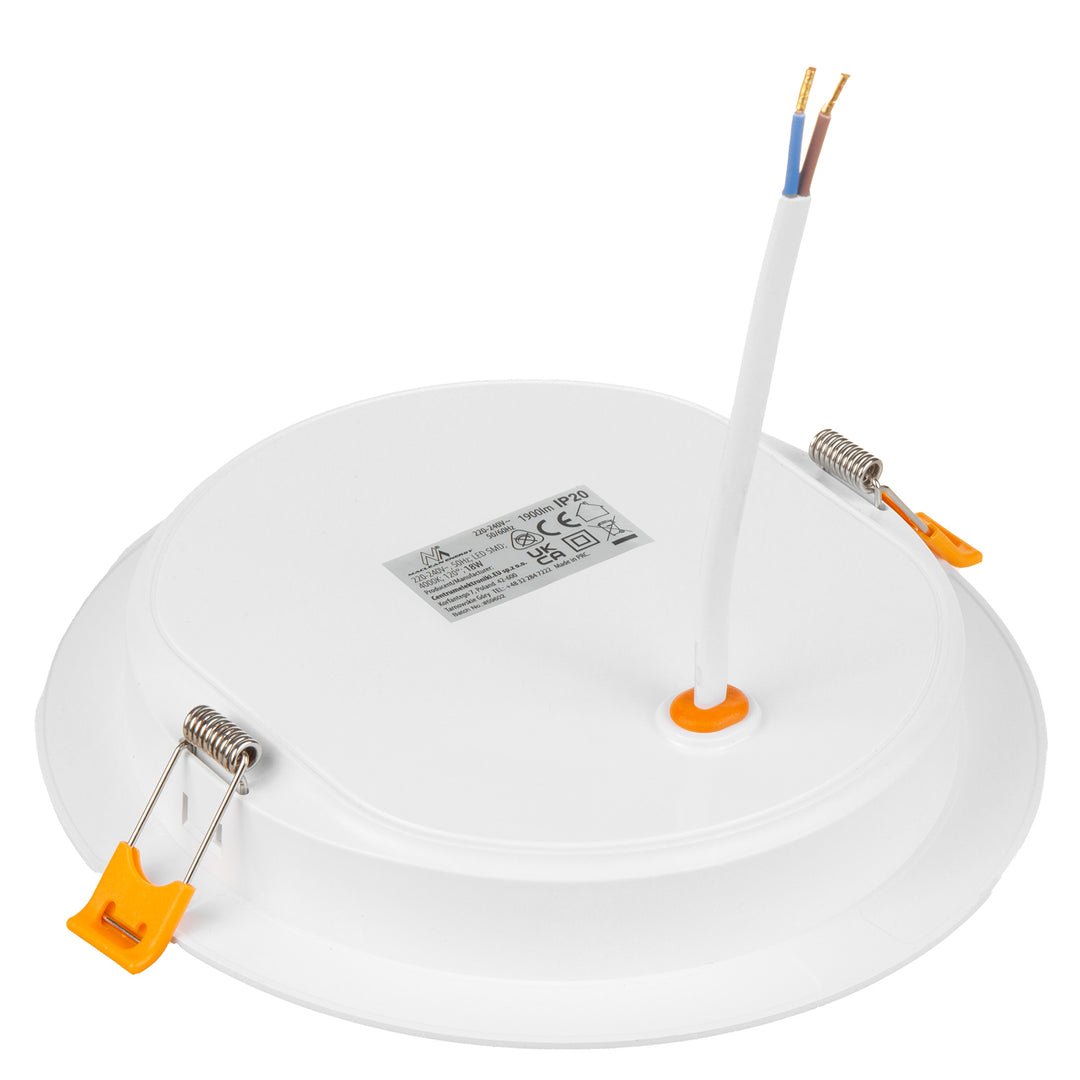 Maclean LED-takpanel, infälld SLIM, 18W, neutralvit 4000K, 170*26mm, 1900 lm, MCE372 R