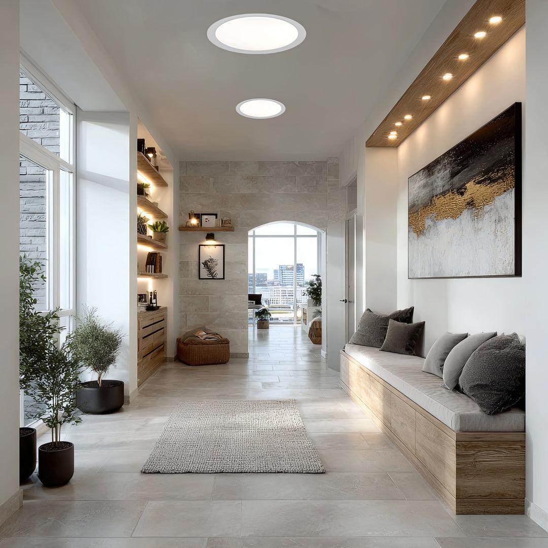 Maclean LED-takpanel, infälld SLIM, 18W, neutralvit 4000K, 170*26mm, 1900 lm, MCE372 R