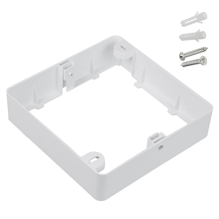 Maclean adapter för ytmontering, för LED-panel 18W , fyrkantig, 170*170*38mm, MCE379 S