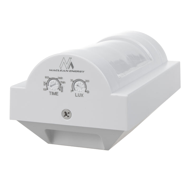 Maclean infraröd PIR-rörelsedetektor för utomhusbruk, djurimmun, max.1200W, IP65, MCE385 W