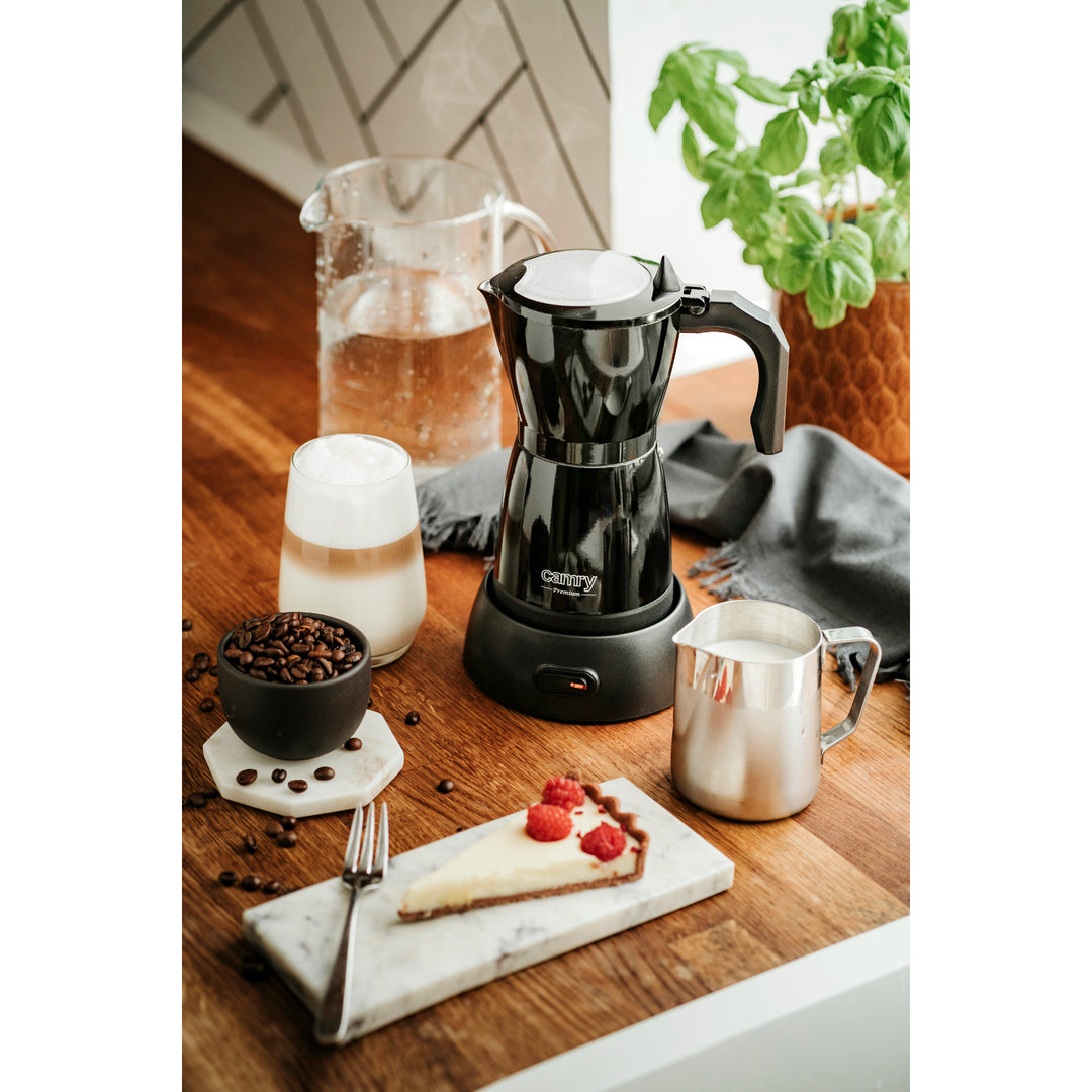 Moka Camry CR 4415B 300 ml elektrisk kaffemaskin för 6 koppar espresso
