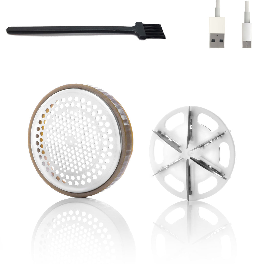 Adler rakapparat, USB-laddning, LCD-display, 3-stegs hastighet, borste, AD 9617