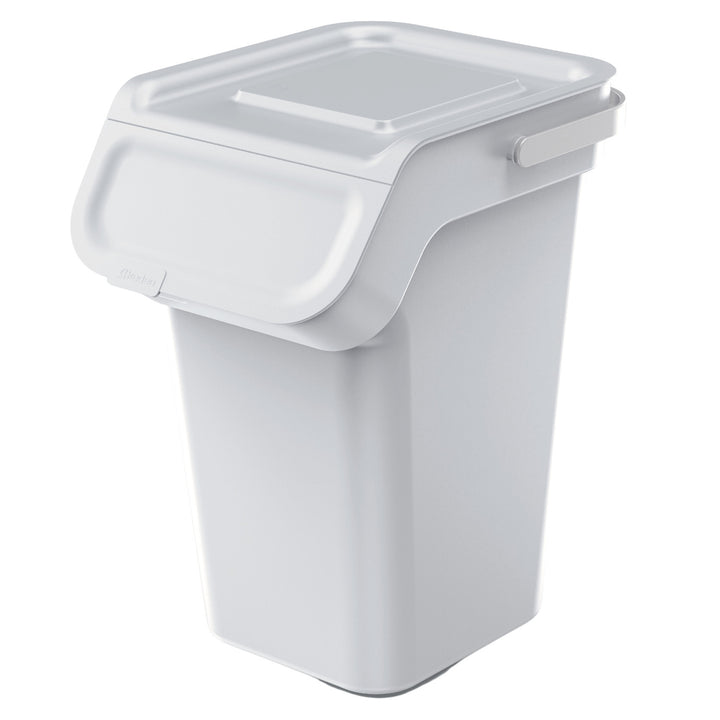 Keden soptunna, aktivt kolfilter, 25 liter, aska, Kaddi Q