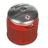 12x Alpen Camping 400 ml gaspatron, certifikat: Pi 0437, överensstämmer med EN417, propan-butan, område -10°c till + 40°c, GAS STOP-system IK006