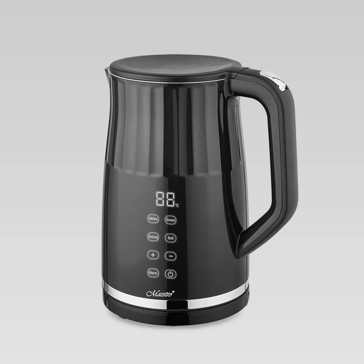 Maestro vattenkokare, sladdlös, pekskärm, 1,7 liter, 2200 W, MR-039