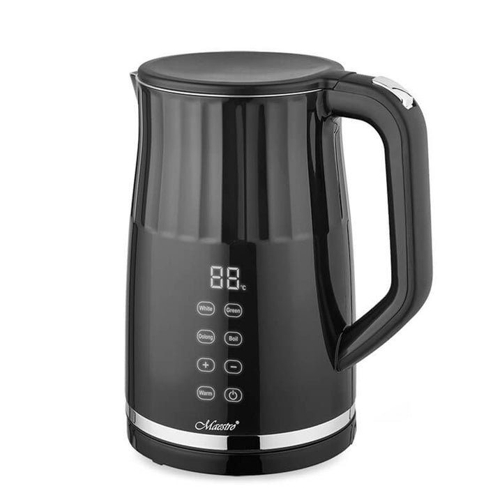 Maestro vattenkokare, sladdlös, pekskärm, 1,7 liter, 2200 W, MR-039