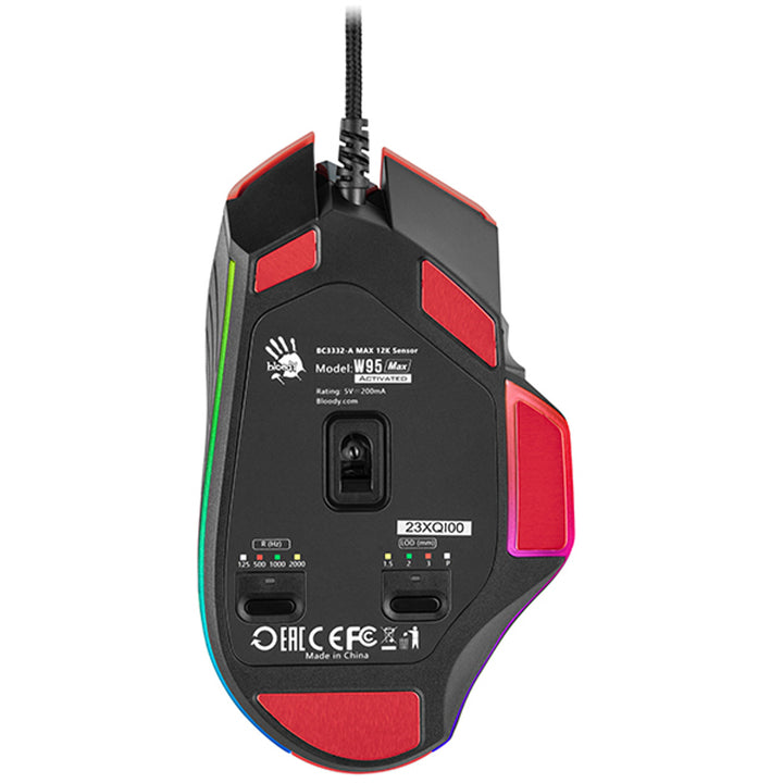 Mysz A4TECH BLOODY W95Max USB Sport Röd A4TMYS47257