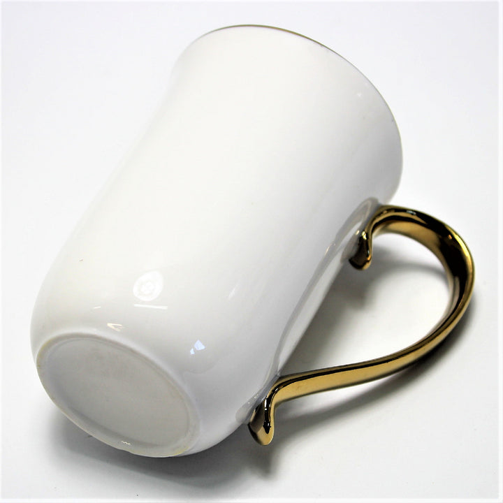 Stor kaffemugg i porslin 400ml Drottning Isabell W23GD59-06426