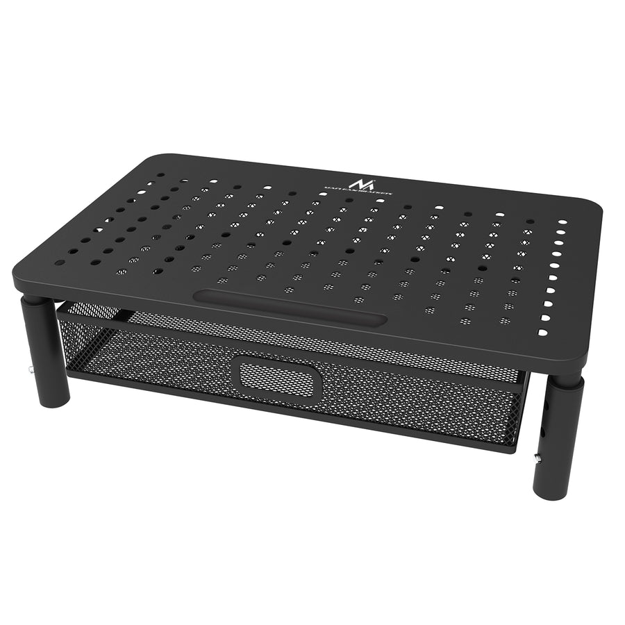 Maclean skärm- och laptopstativ, 13-32", modell MC-947. Optimerar skrivbordsutrymme och förbättrar användarens arbetsställning.