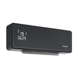 Concept keramisk värmare, väggmonterad, LED-display, timer, grå, QH4100