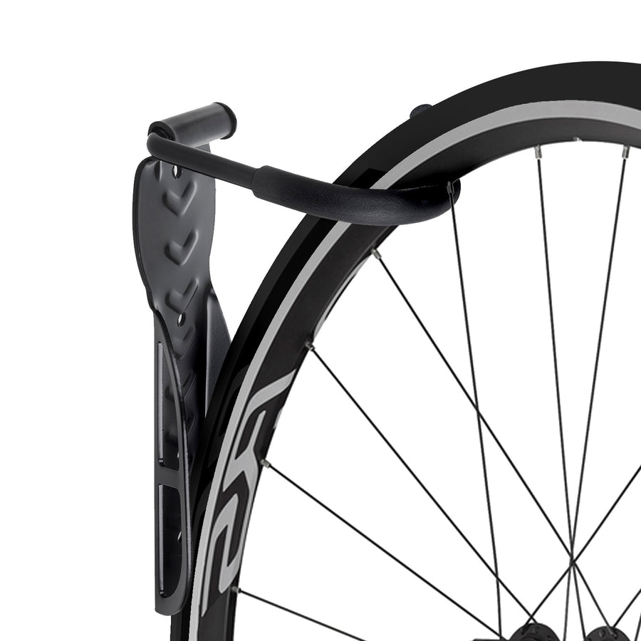 2x Maclean väggfäste för cykel, vertikalt, stål, max. belastning 30 kg, MC-432