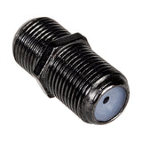100x Maclean F-F cylinderkontakt, professionell övergång, kontakt svart nickel, MCTV-904