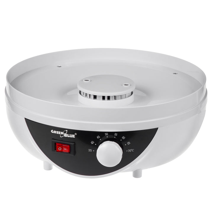 GreenBlue svamp-, grönsaks- och frukttork, 250W effekt - mycket tyst, GB195 UK-kontakt