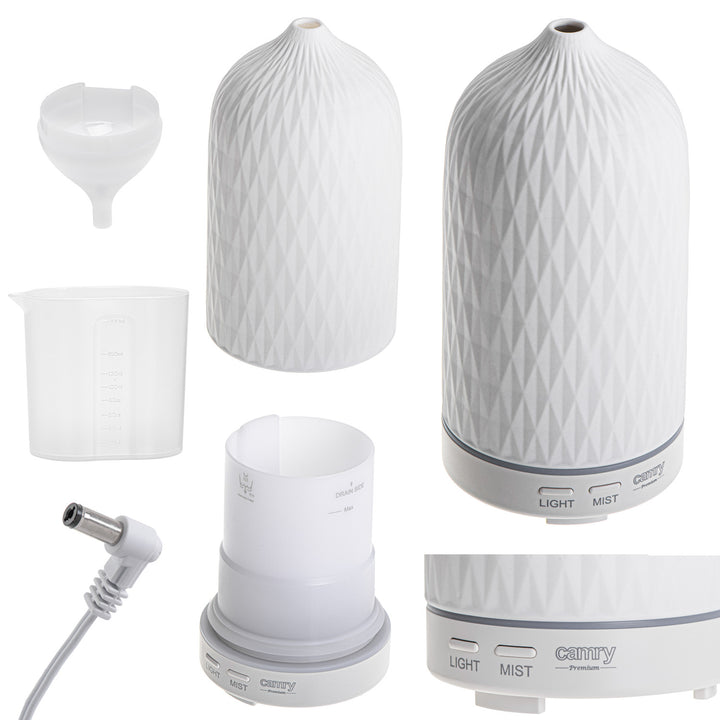 Camry CR 7970 Doftspridare, ultraljud, keramik, 100 ml, stämningsbelysning