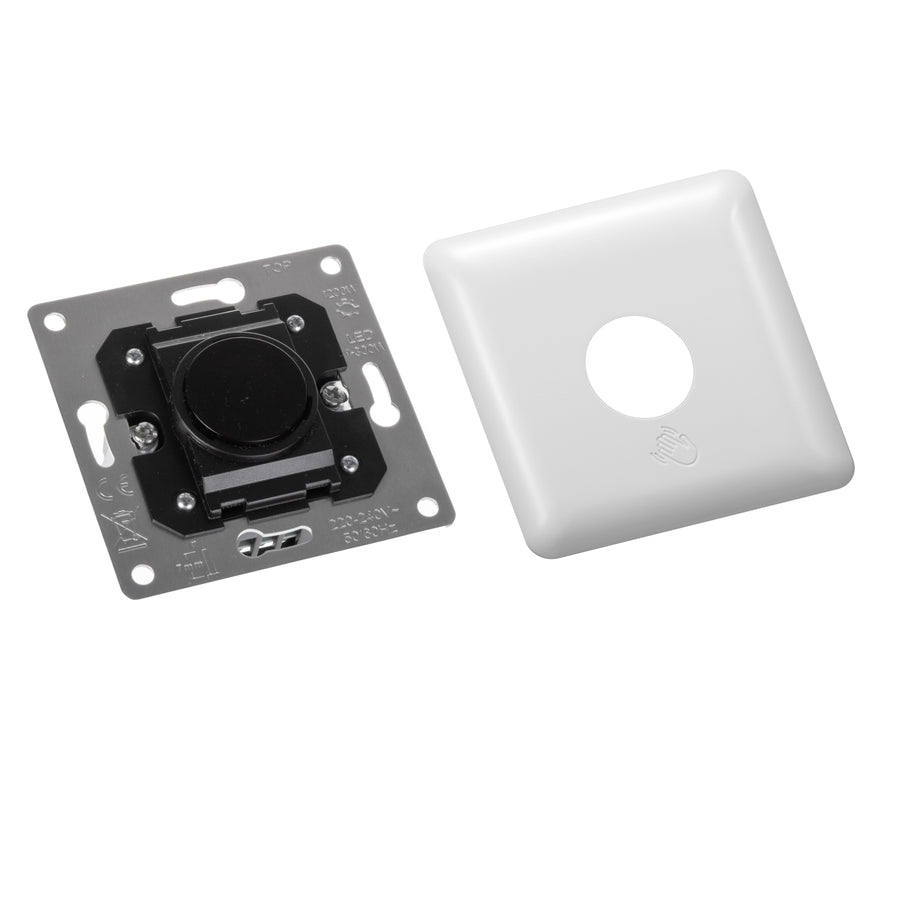Maclean PIR-sensor med kort räckvidd, räckvidd 5-6 cm, infälld dosa, max. belastning 1200W, MCE313 W