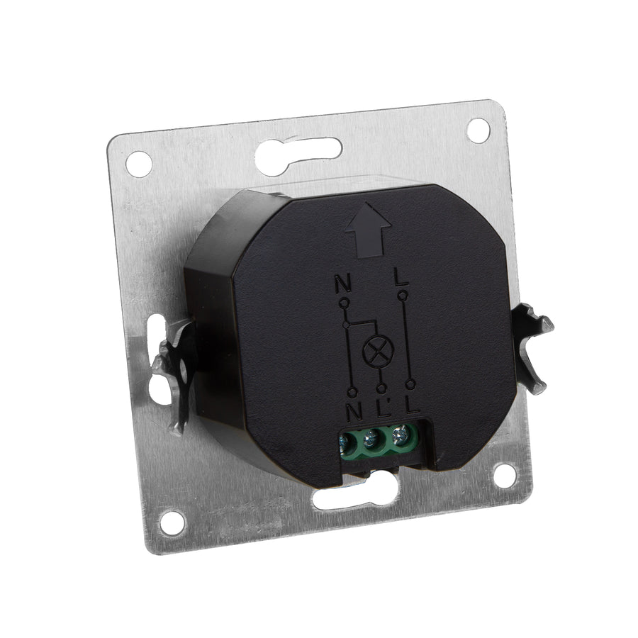 Maclean PIR-sensor med kort räckvidd, räckvidd 5-6 cm, infälld dosa, max. belastning 1200W, MCE313 W