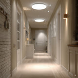 Maclean MCE347 LED sensor ceiling lamp. With a 5.8GHz microwave sensor, it emits a 4000K light with 12W power and 950lm brightness. Rated IP44, it ensures durability and reliability in various settings.