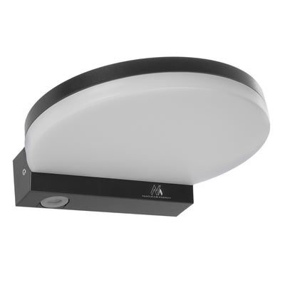 Maclean MCE346 GR LED-lampa. Med en effekt på 15W och en ljusstyrka på 1300lm, avger den neutralvitt ljus (4000K). Betygsatt IP65, säkerställer den hållbarhet och tillförlitlighet i olika miljöer.