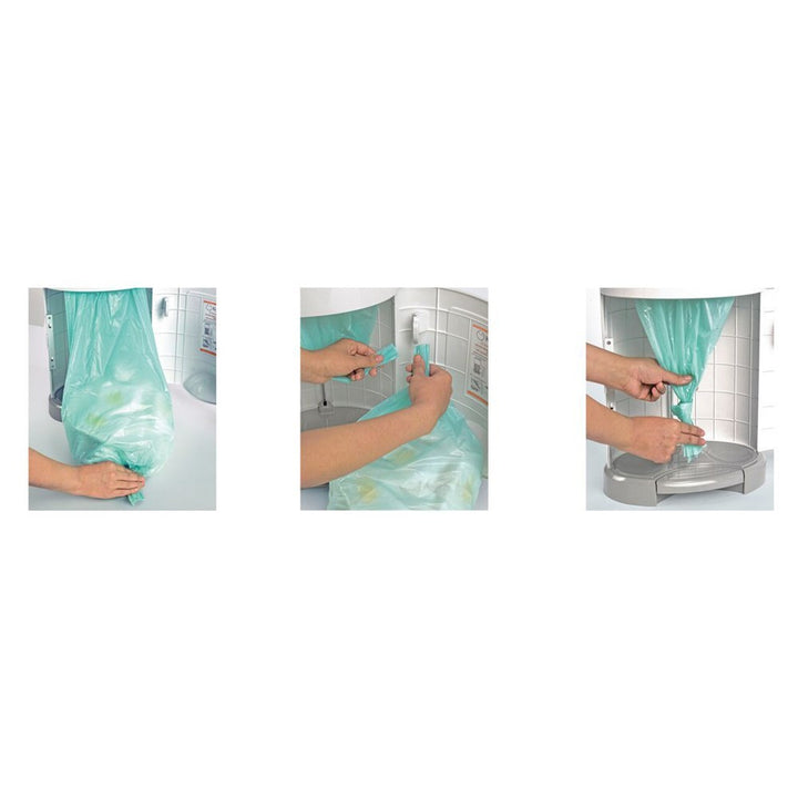 Korbell papperskorg för blöjor, 16 liter, grå, T-KOR-M250DSG