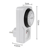 GreenBlue mekanisk timer, 48 program, max. belastning 16A, IP20, GB360 E
