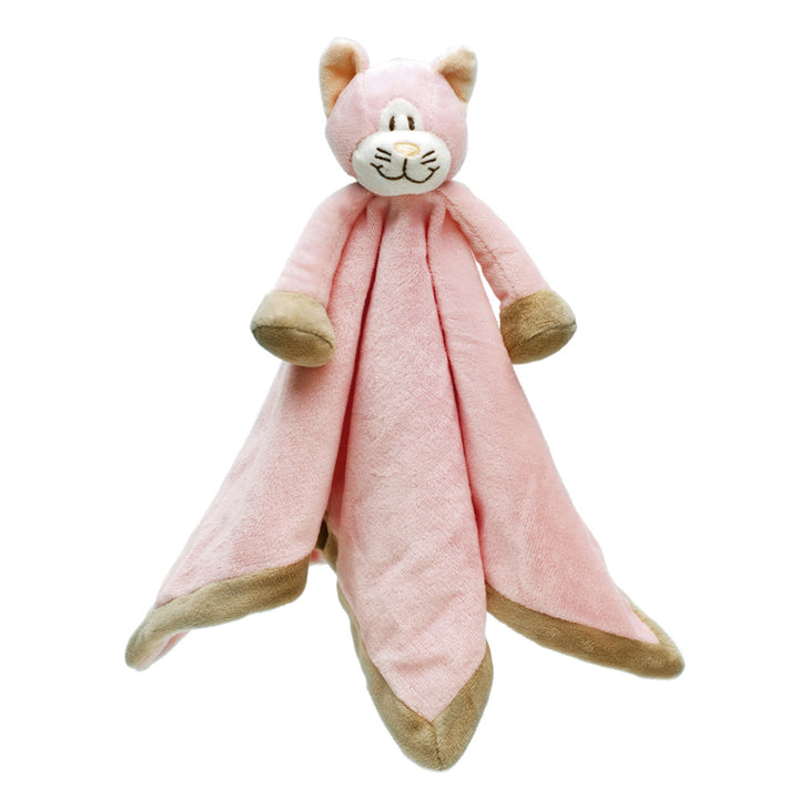 Diinglisar gosig filt, mjukt material, rosa katt, 35 cm, T-TED-01372 1