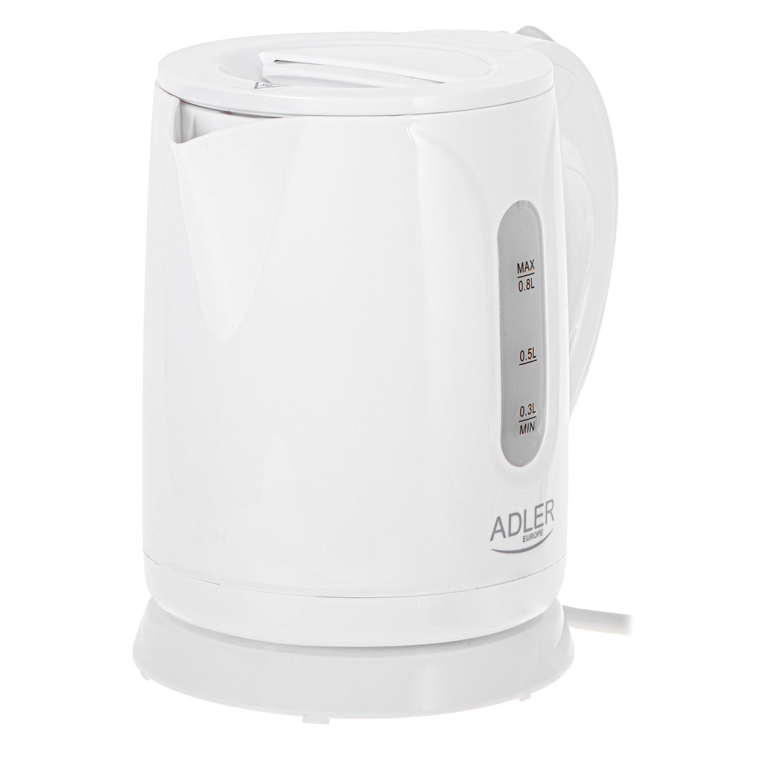 Adler trådlös vattenkokare, kapacitet 0,8 l, effekt 850 W, AD1371