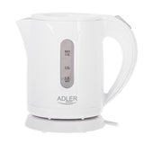 Adler trådlös vattenkokare, kapacitet 0,8 l, effekt 850 W, AD1371