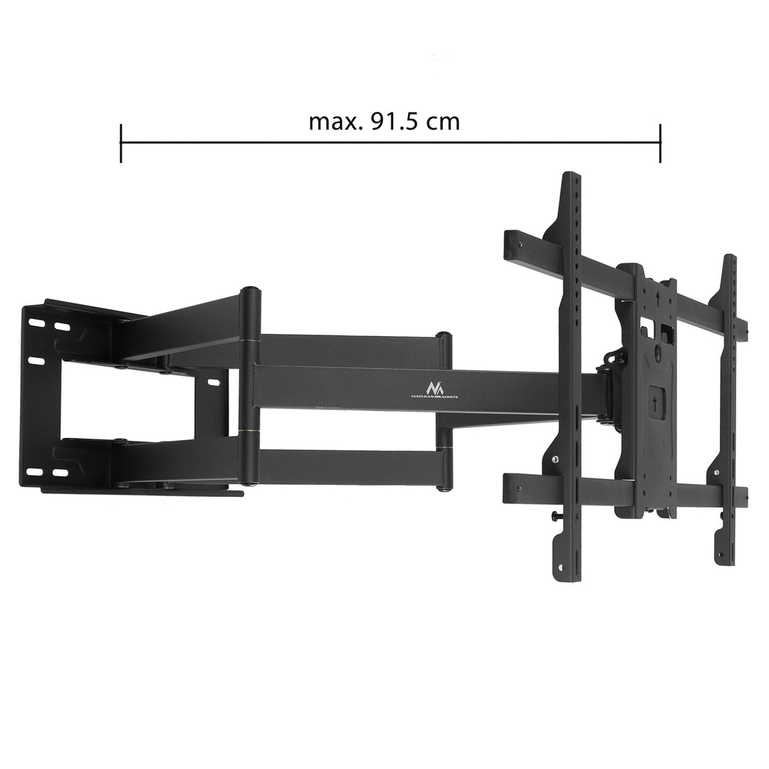 Maclean TV-fäste, max VESA 800x400, 37-70", 55kg, lång arm 915mm, MC-986